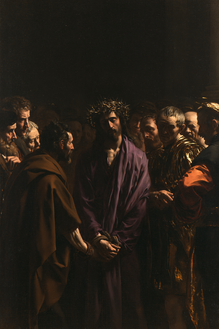 Ecce Homo - สีดําและสีทอง · Portrait n° 14