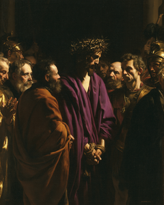Ecce Homo — The Gaze Beyond the Brown Shoulder