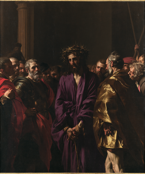 Ecce Homo - สีดําและสีทอง · Portrait n° 24 - ศิลปะคริสเตียน