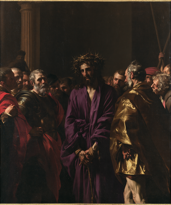 Ecce Homo — Captivity Between the Palace Columns