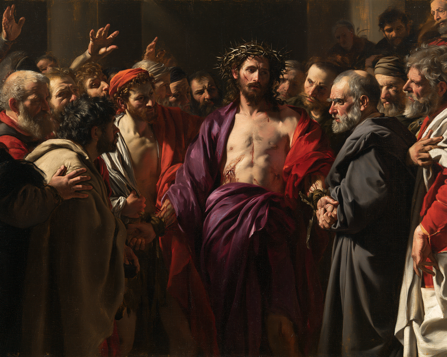Ecce Homo - Sacrificial Red · Landscape n° 5