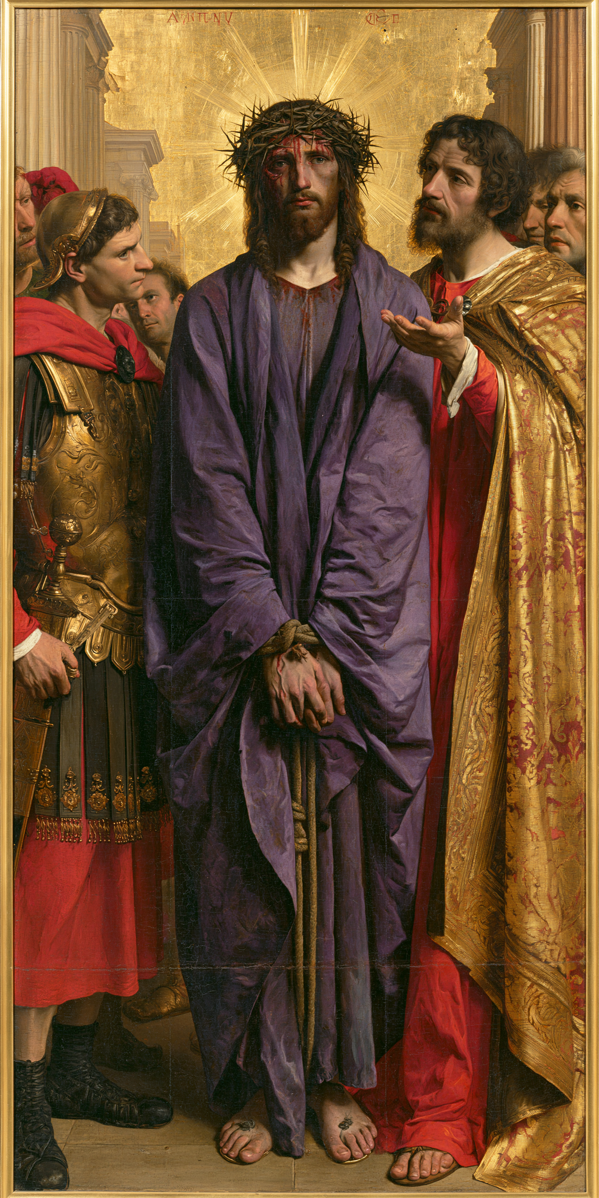 Ecce Homo - สีทองศักดิ์สิทธิ์ · ภาพเหมือนหมายเลข 1 - ศิลปะคริสเตียน