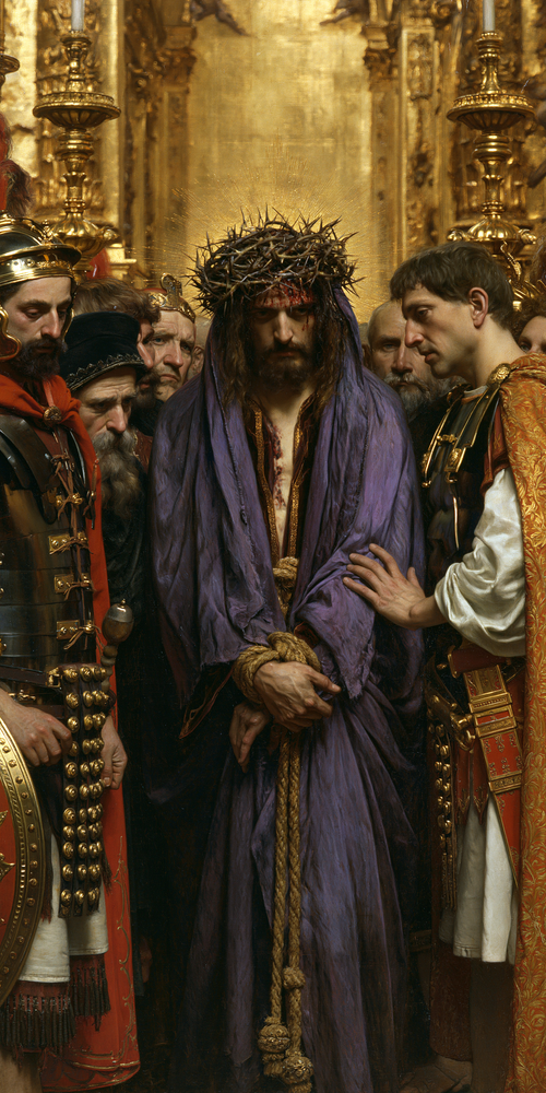 Ecce Homo - สีทองศักดิ์สิทธิ์ · ภาพเหมือนหมายเลข 3 - ศิลปะคริสเตียน