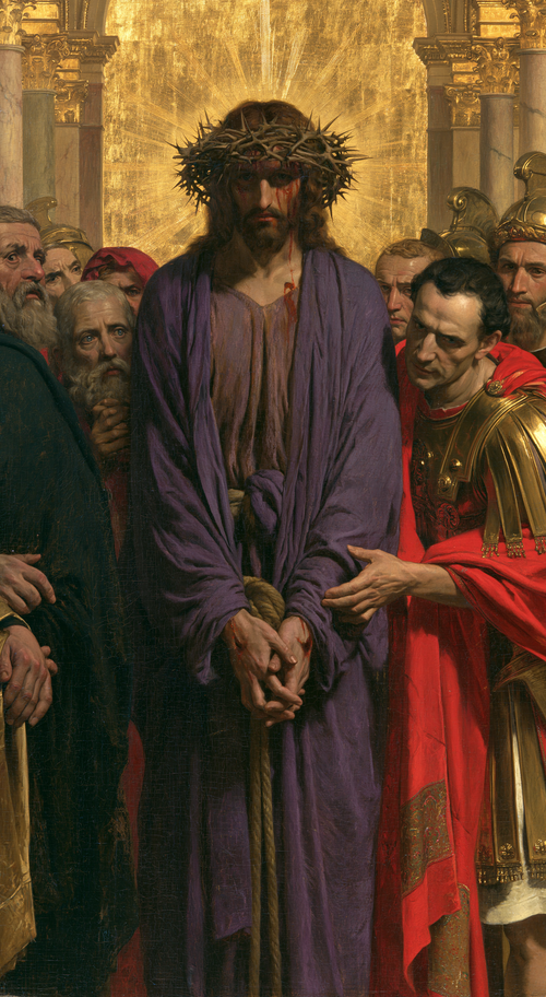 Ecce Homo - สีทองศักดิ์สิทธิ์ · ภาพเหมือนหมายเลข 5 - ศิลปะคริสเตียน