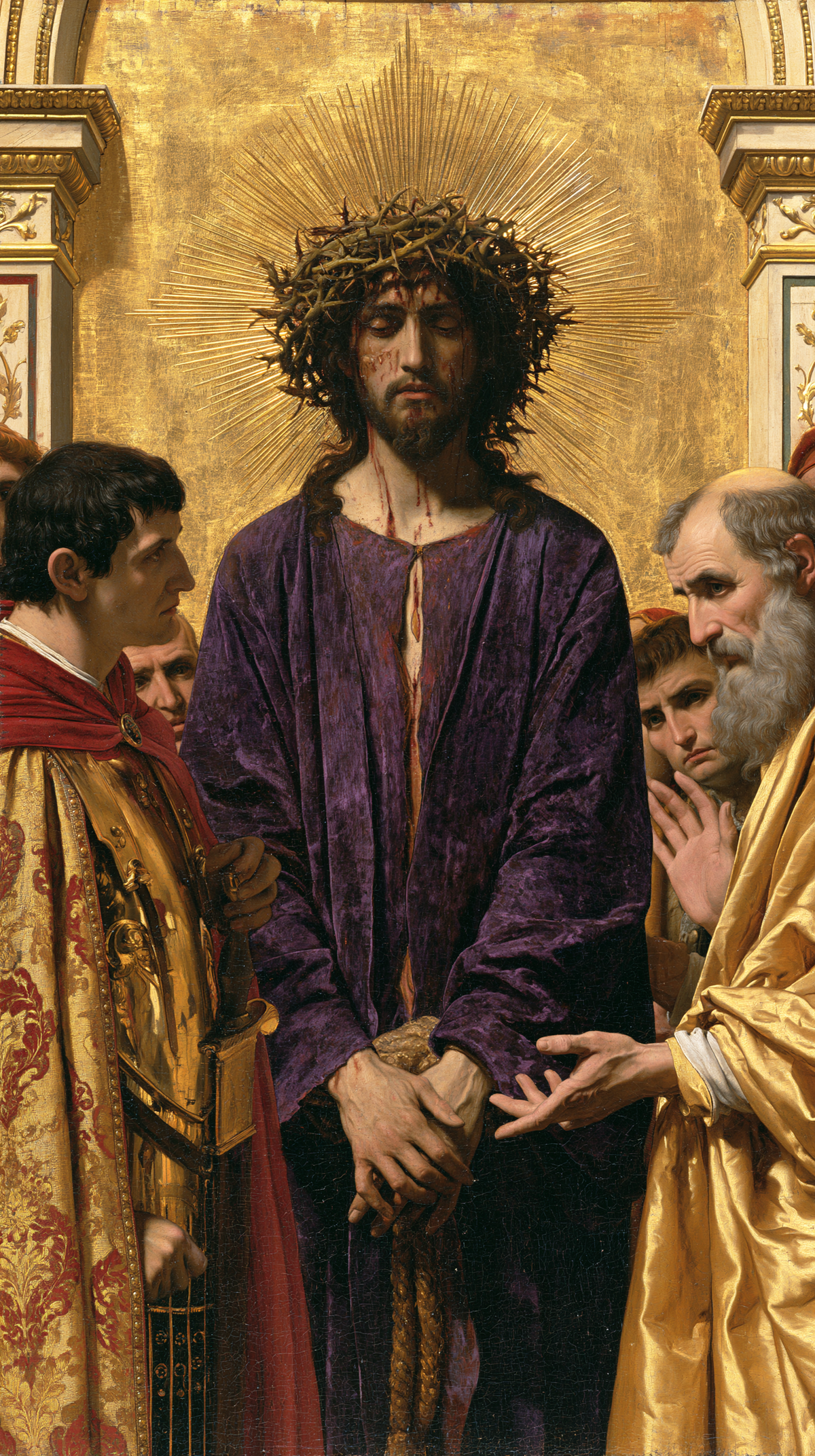Ecce Homo - สีทองศักดิ์สิทธิ์ · ภาพเหมือนหมายเลข 9 - ศิลปะคริสเตียน