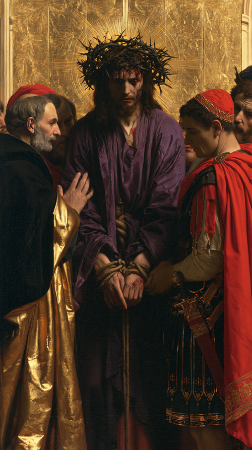 Ecce Homo - สีทองศักดิ์สิทธิ์ · ภาพเหมือนหมายเลข 10 - ศิลปะคริสเตียน