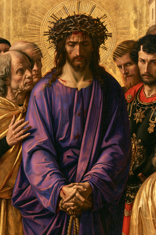 Ecce Homo - สีทองศักดิ์สิทธิ์ · ภาพเหมือนหมายเลข 13 - ศิลปะคริสเตียน
