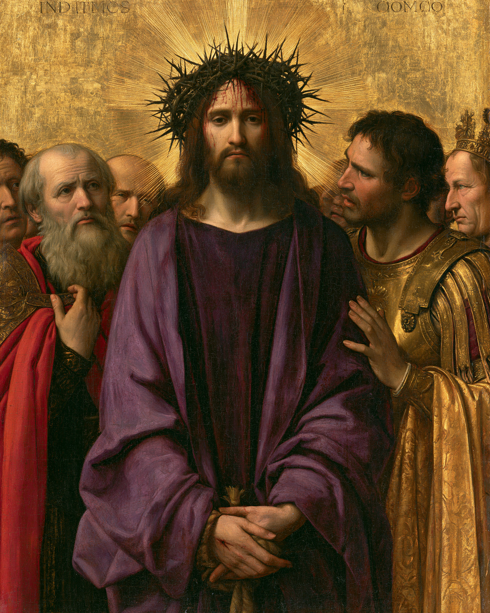 Ecce Homo - สีทองศักดิ์สิทธิ์ · ภาพเหมือนหมายเลข 19 - ศิลปะคริสเตียน