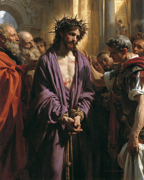 Ecce Homo - สีทองศักดิ์สิทธิ์ · ภาพเหมือนหมายเลข 21 - ศิลปะคริสเตียน
