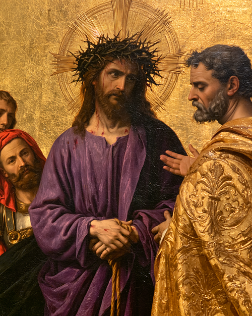 Ecce Homo - สีทองศักดิ์สิทธิ์ · ภาพเหมือนหมายเลข 22 - ศิลปะคริสเตียน
