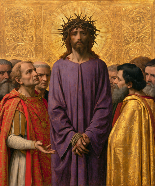 Ecce Homo - สีทองศักดิ์สิทธิ์ · ภาพเหมือนหมายเลข 24 - ศิลปะคริสเตียน