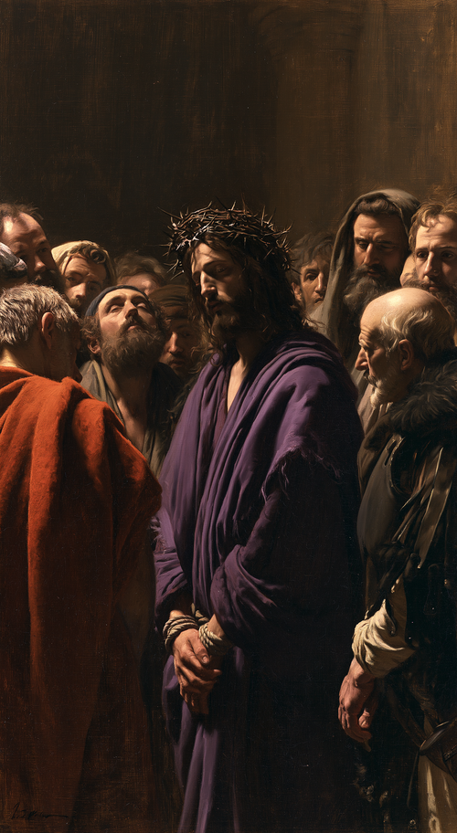 Ecce Homo - ความเงียบอันศักดิ์สิทธิ์ · ภาพเหมือนหมายเลข 7 - ศิลปะคริสเตียน