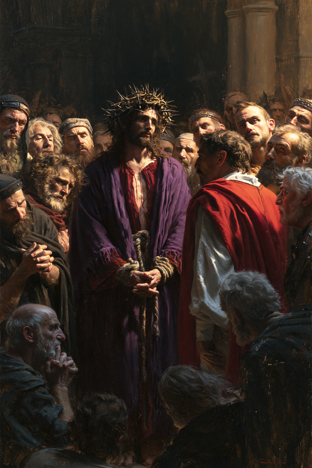 Ecce Homo - ความเงียบอันศักดิ์สิทธิ์ · ภาพเหมือนหมายเลข 15 - ศิลปะคริสเตียน