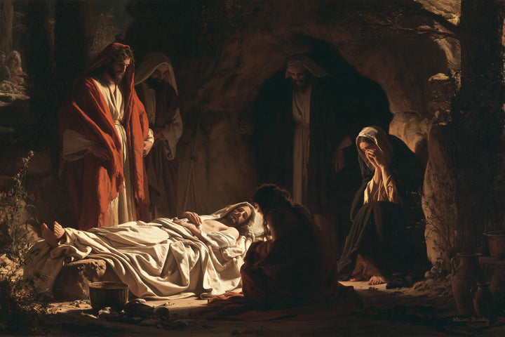 The Entombment of Jesus Christ — Purple at the Threshold of Silence