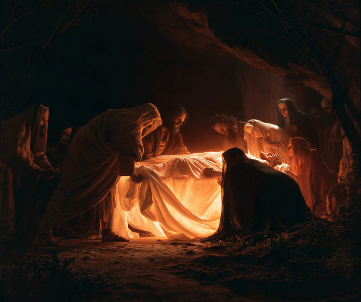 The Entombment of Jesus Christ — The Cradle of Orange Light