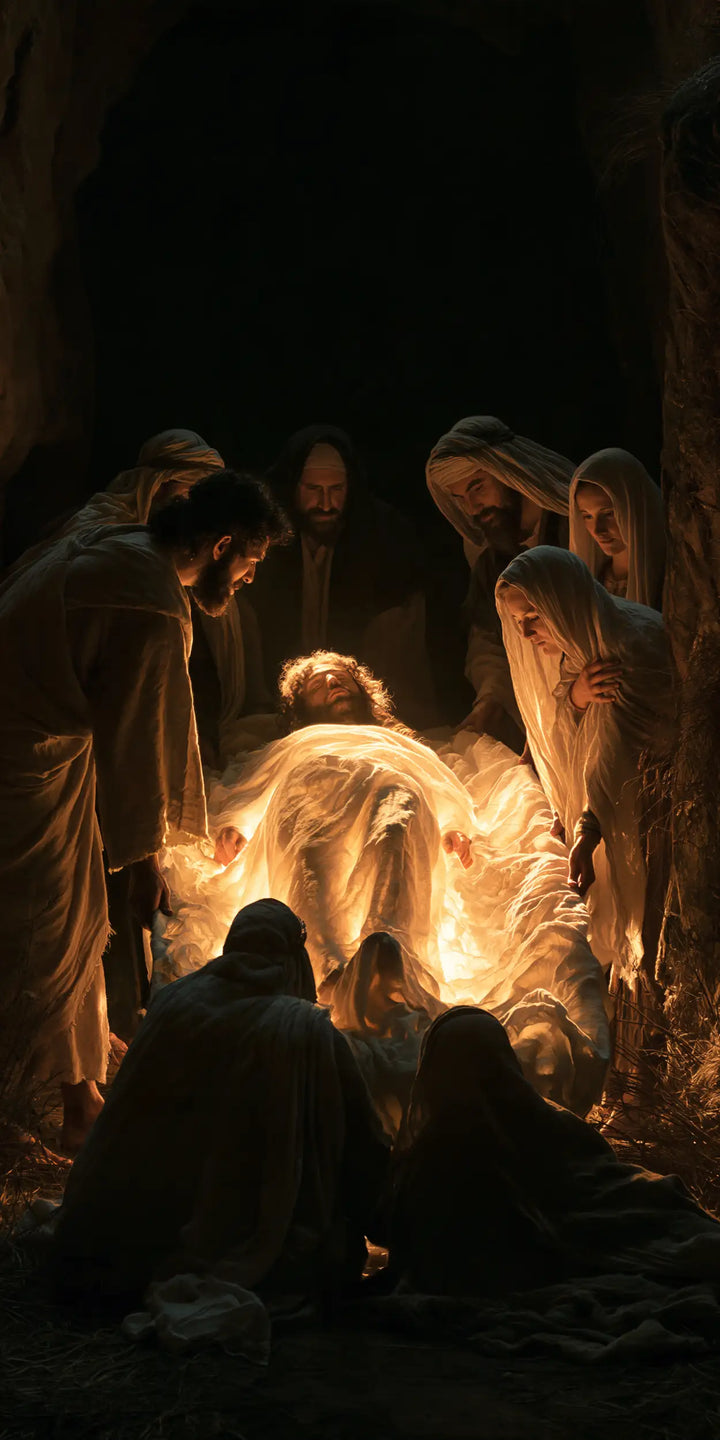 The Entombment of Jesus Christ - Divine Light · Portrait n° 3