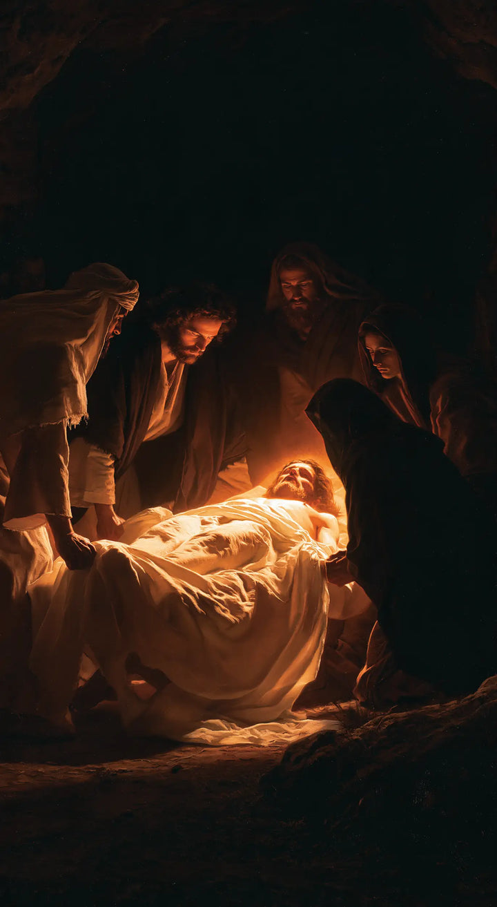 The Entombment of Jesus Christ - Divine Light · Portrait n° 5