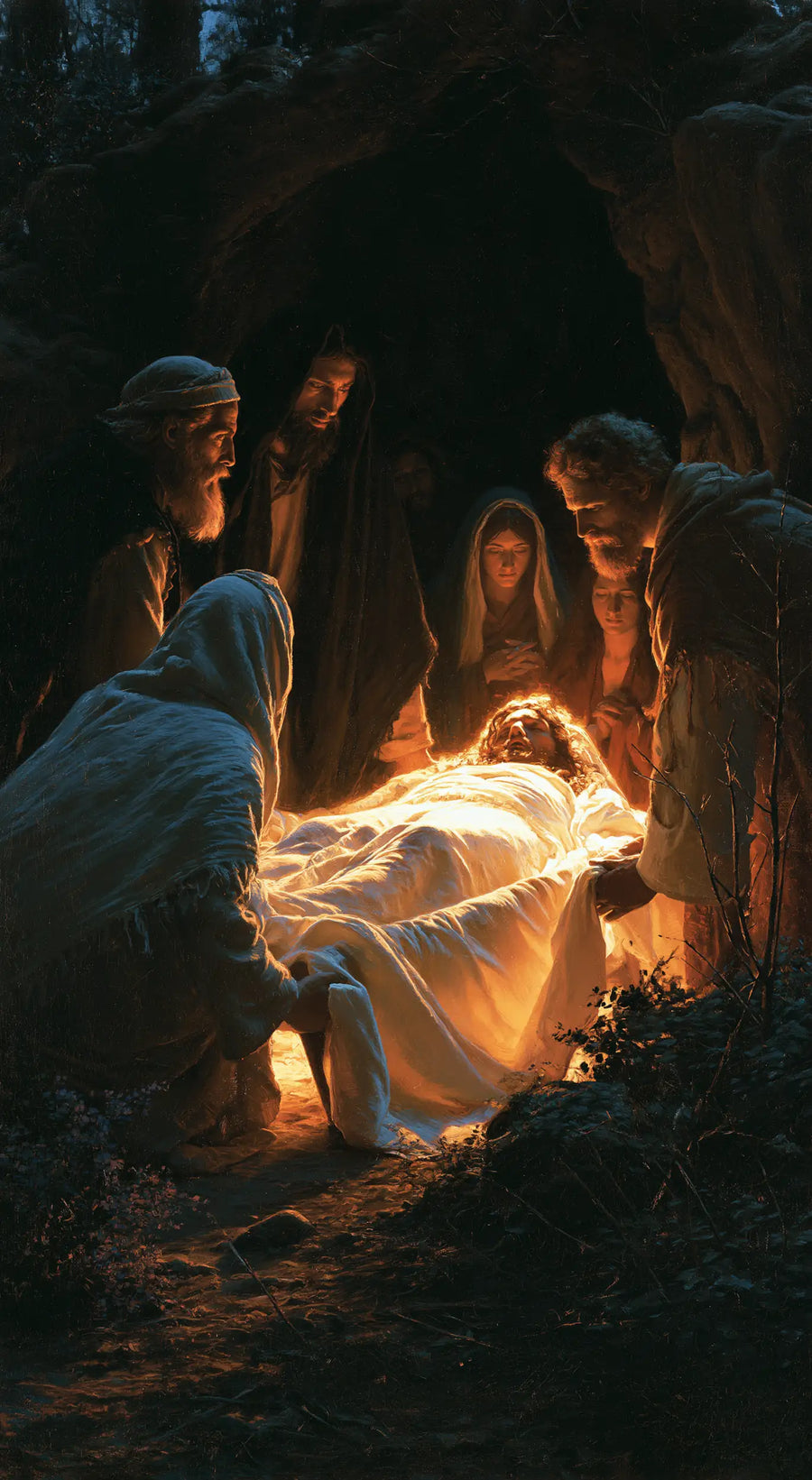 The Entombment of Jesus Christ - Divine Light · Portrait n° 6