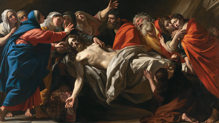 The Entombment of Jesus Christ — The Hand Reaching Above Mourning