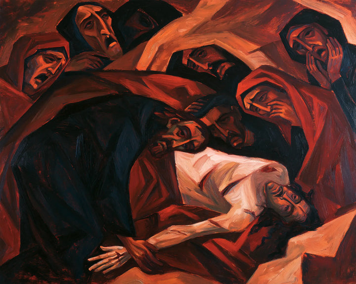 The Entombment of Jesus Christ — The Black Curve of Grief