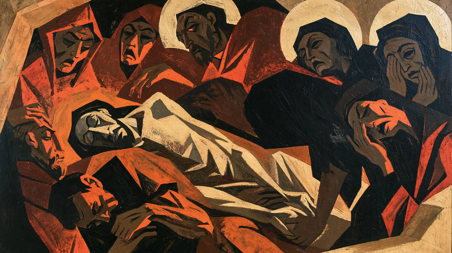 The Entombment of Jesus Christ - Expressionist · Landscape n° 7