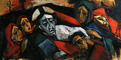 The Entombment of Jesus Christ — The Golden Hand Upon the White Cloth