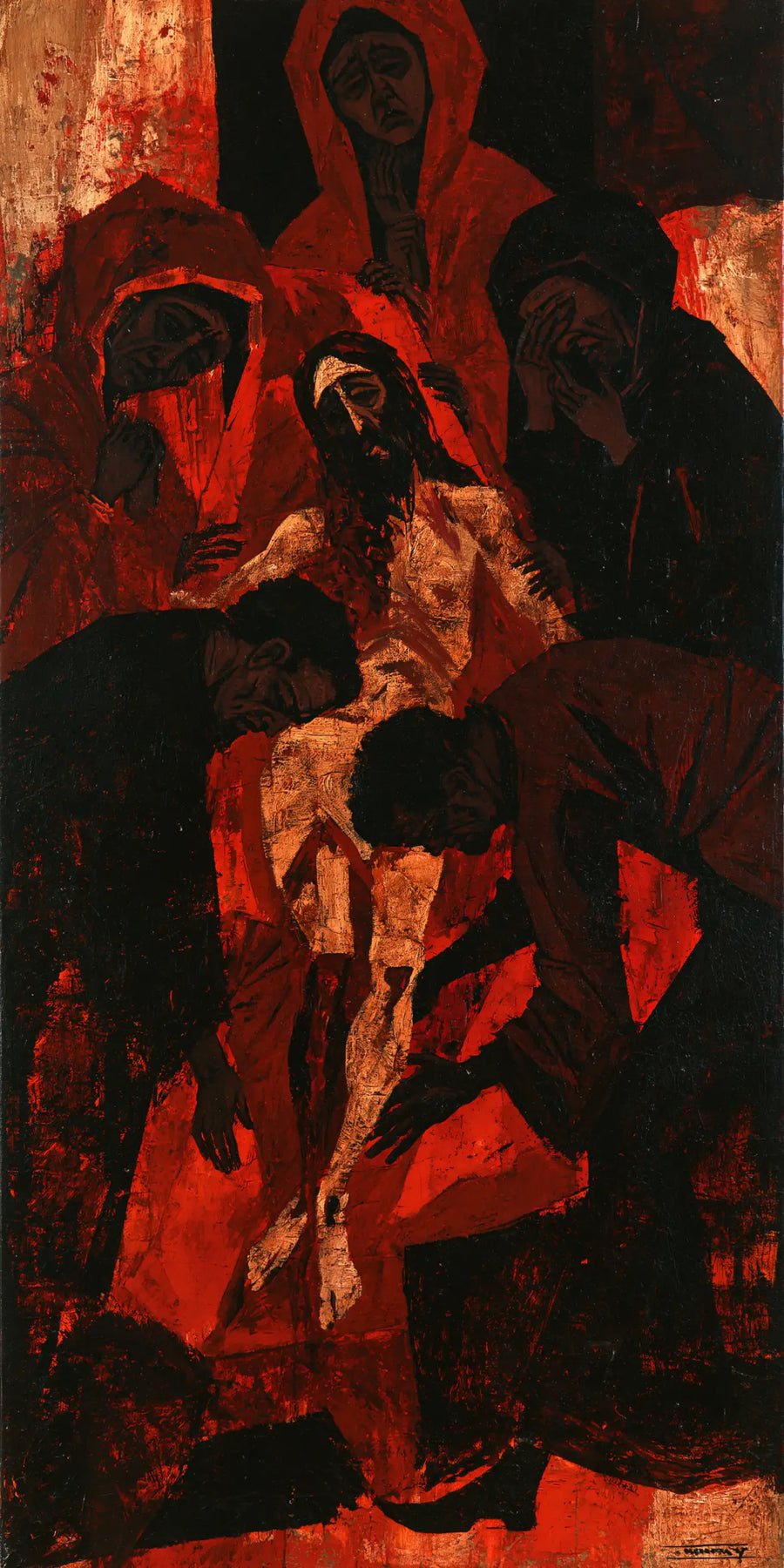 The Entombment of Jesus Christ - Expressionist · Portrait n° 1