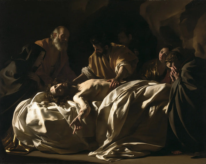 The Entombment of Jesus Christ — The Final Support in the Half-Light
