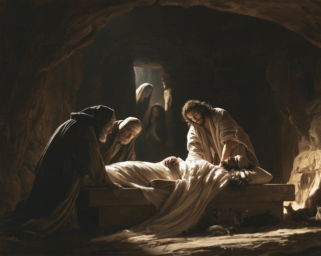 The Entombment of Jesus Christ - Inside the Tomb · Landscape n° 2