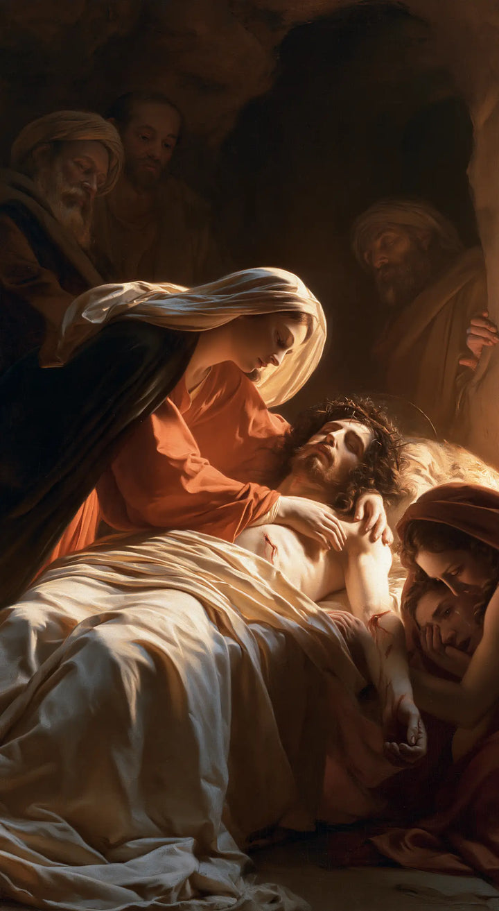 The Entombment of Jesus Christ - Intimate Mourning · Portrait n° 5