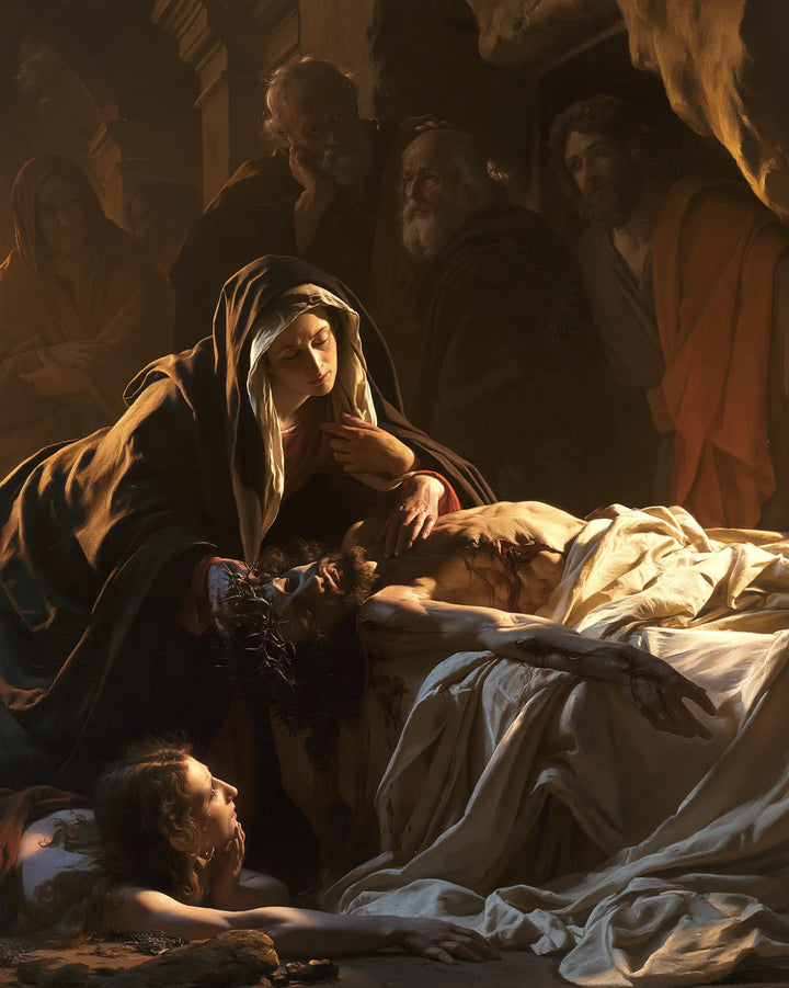 The Entombment of Jesus Christ - Intimate Mourning · Portrait n° 10