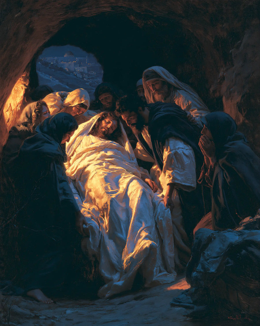 The Entombment of Jesus Christ - Midnight-blue Chiaroscuro · Portrait n° 15