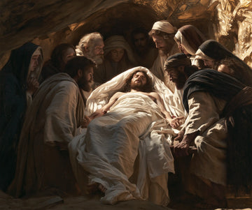 The Entombment of Jesus Christ - Sacred Gold · Landscape n° 2
