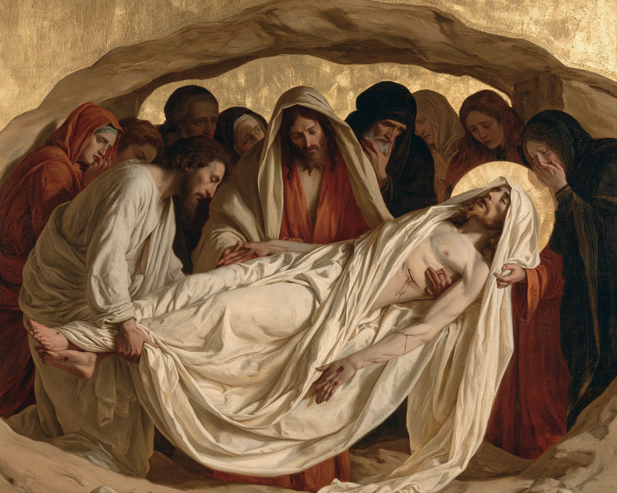 The Entombment of Jesus Christ - Sacred Gold · Landscape n° 5