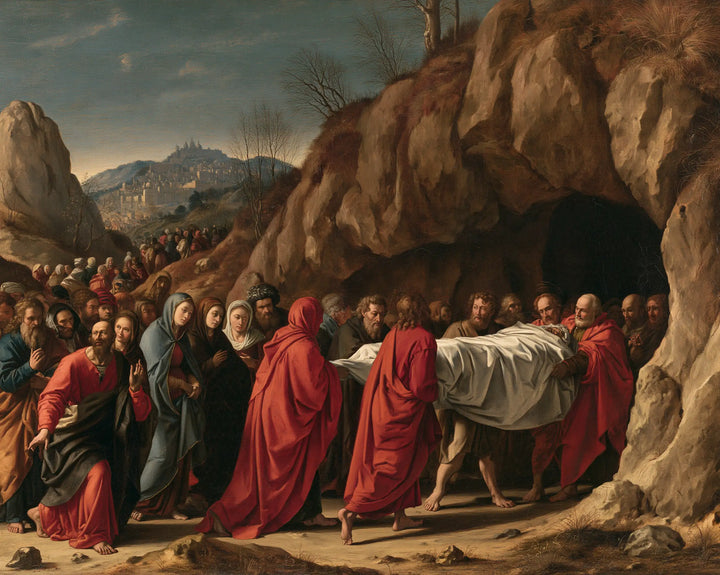 The Entombment of Jesus Christ - Sacred Monumental View · Landscape n° 3