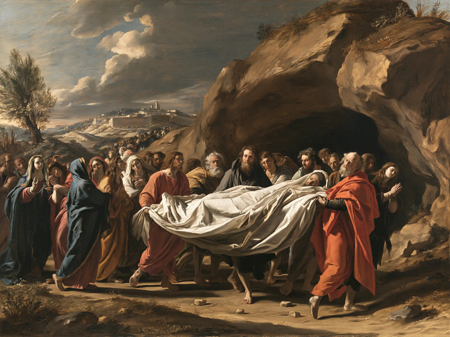 The Entombment of Jesus Christ - Sacred Monumental View · Landscape n° 7