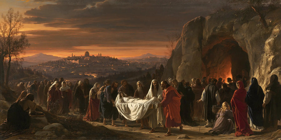 The Entombment of Jesus Christ - Sacred Monumental View · Landscape n° 15