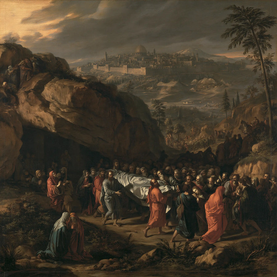 The Entombment of Jesus Christ - Sacred Monumental View · Square n° 1