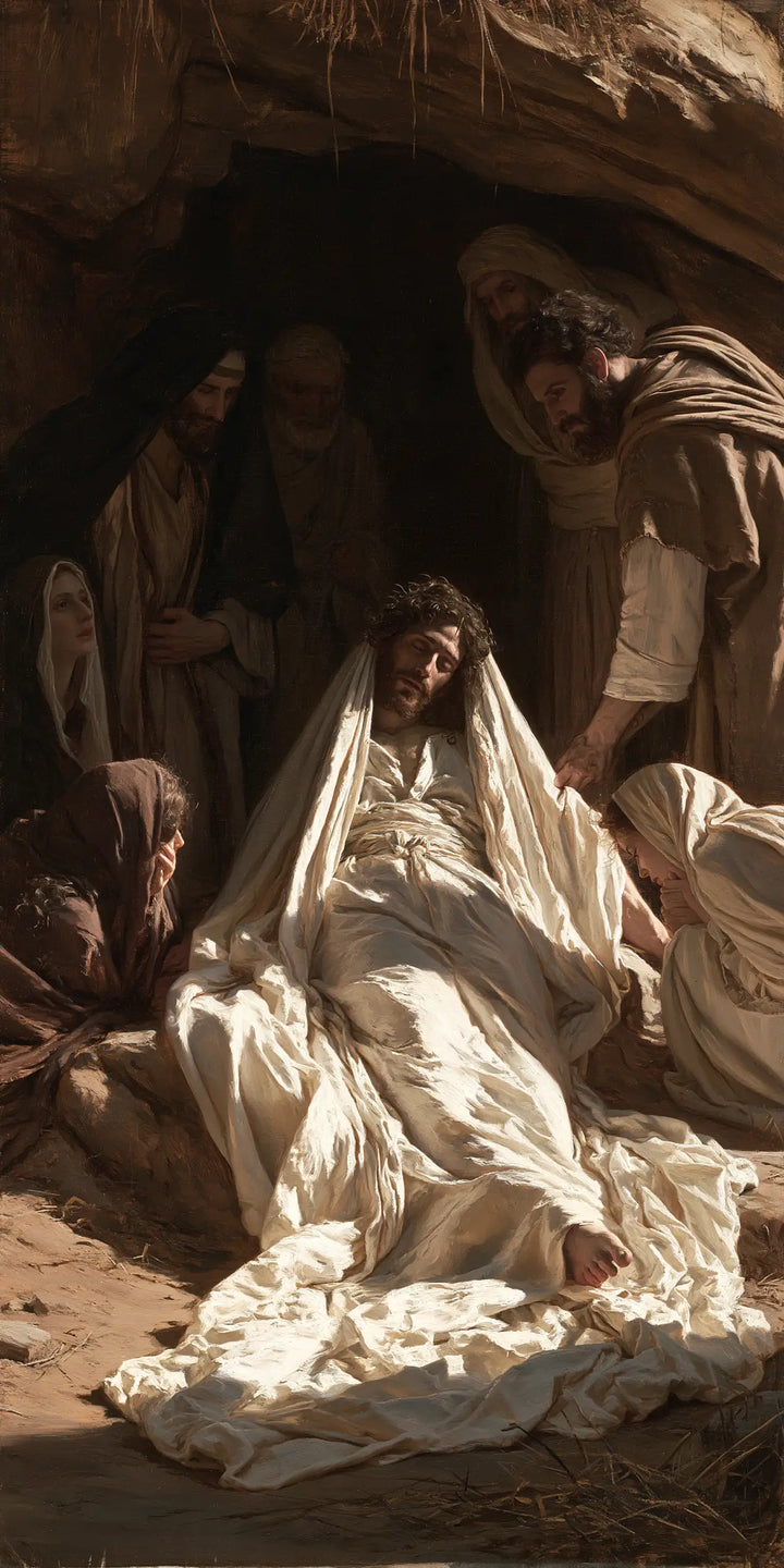 The Entombment of Jesus Christ - Sacred Silence · Portrait n° 1