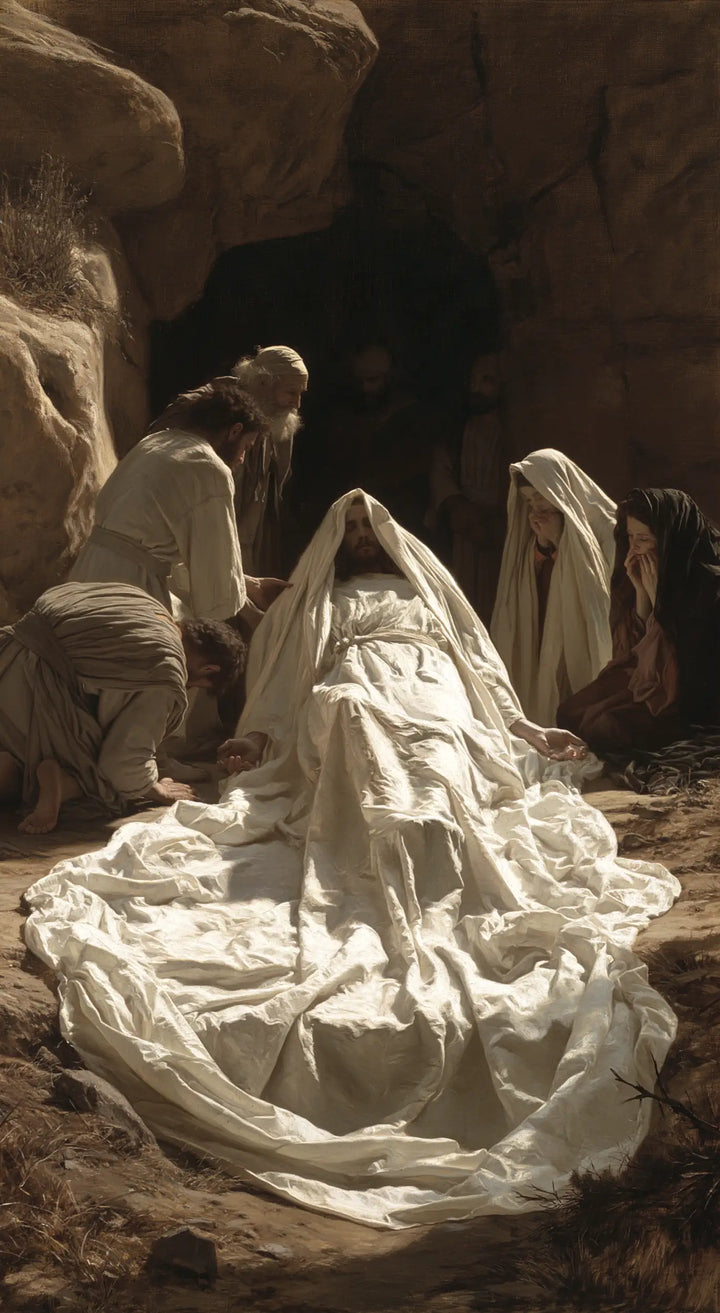 The Entombment of Jesus Christ - Sacred Silence · Portrait n° 4