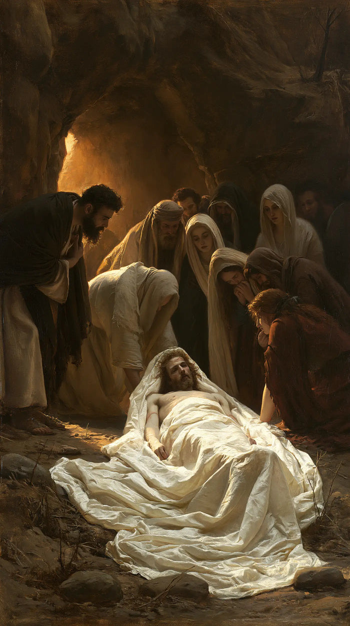 The Entombment of Jesus Christ - Sacred Silence · Portrait n° 6