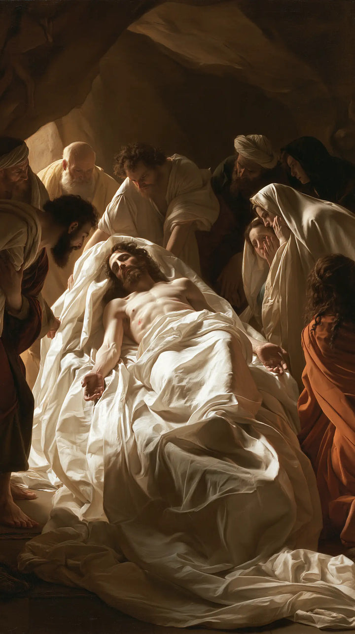 The Entombment of Jesus Christ - Sacred Silence · Portrait n° 8