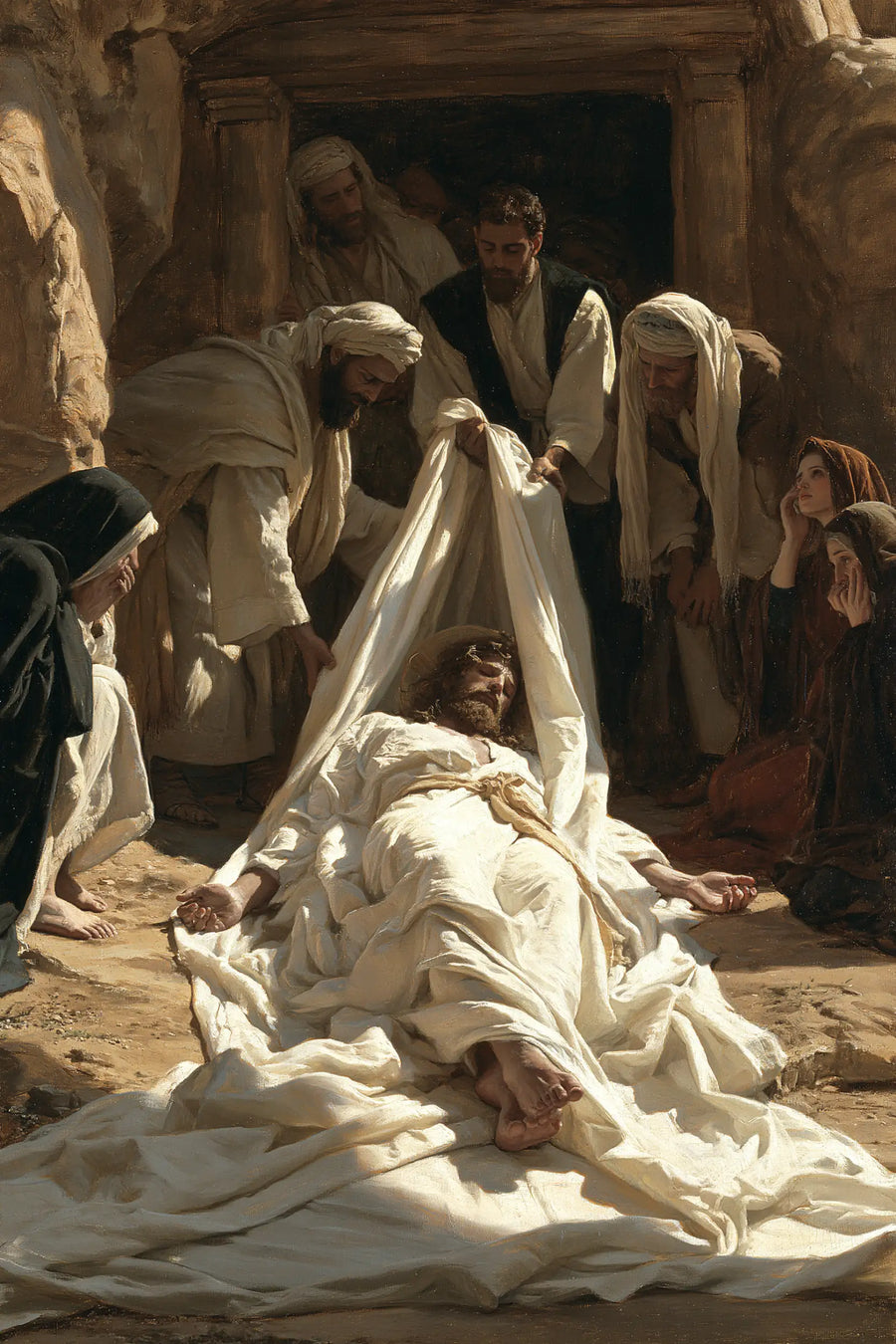 The Entombment of Jesus Christ - Sacred Silence · Portrait n° 10
