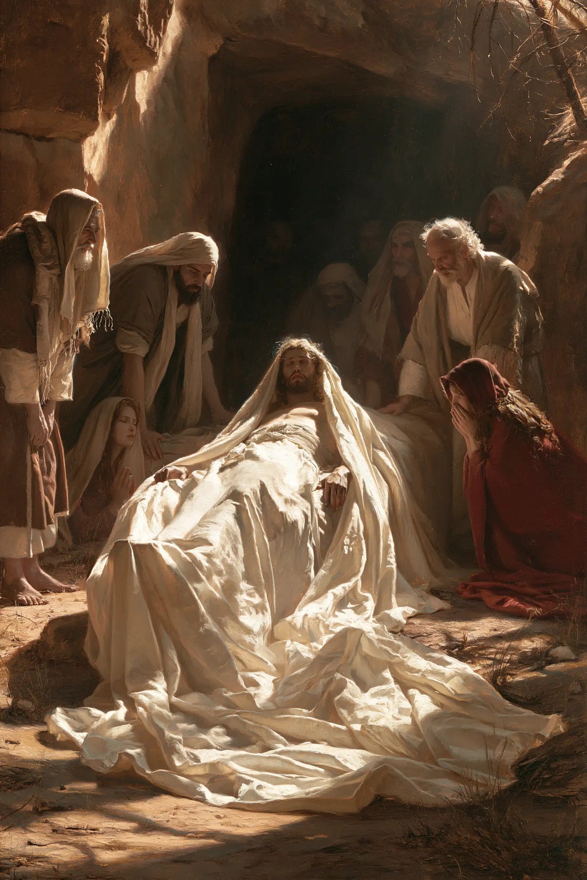 The Entombment of Jesus Christ - Sacred Silence · Portrait n° 12