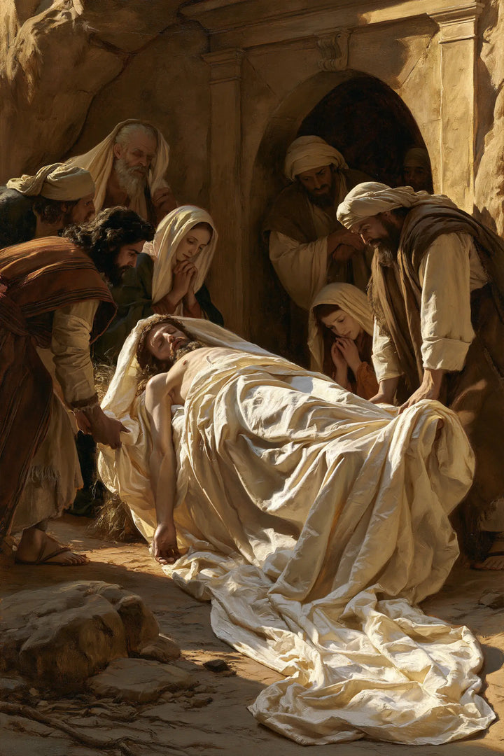 The Entombment of Jesus Christ - Sacred Silence · Portrait n° 13