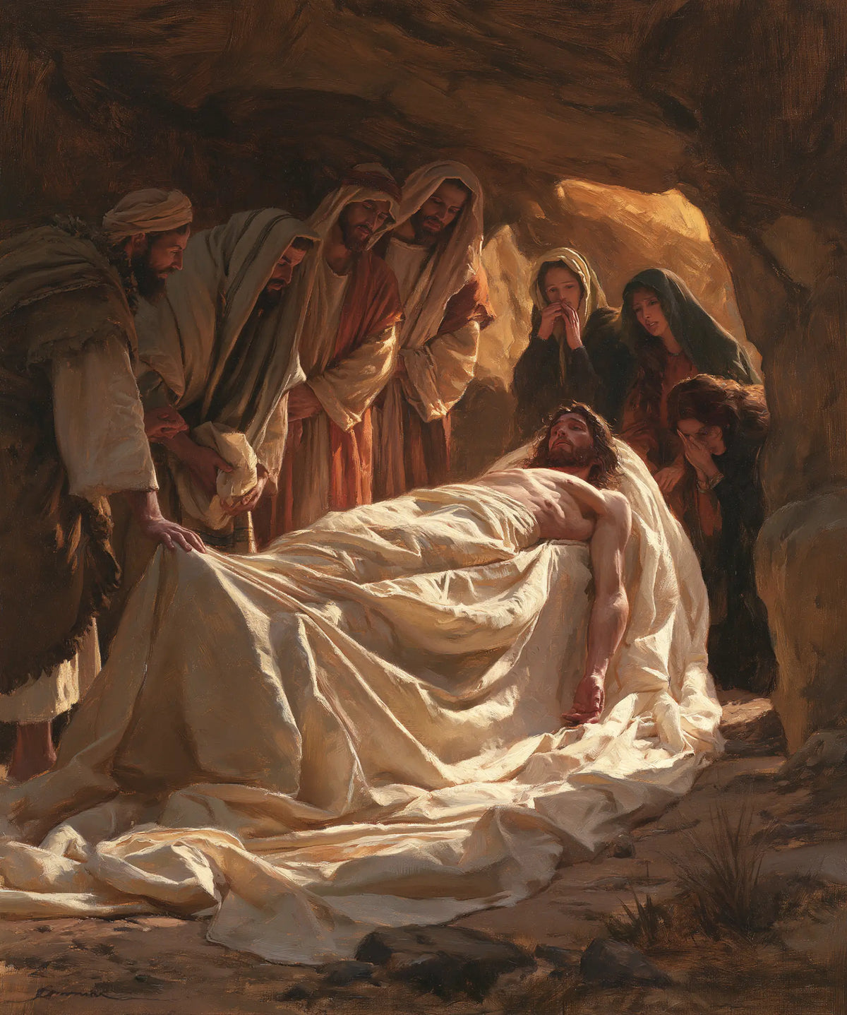 The Entombment of Jesus Christ - Sacred Silence · Portrait n° 18