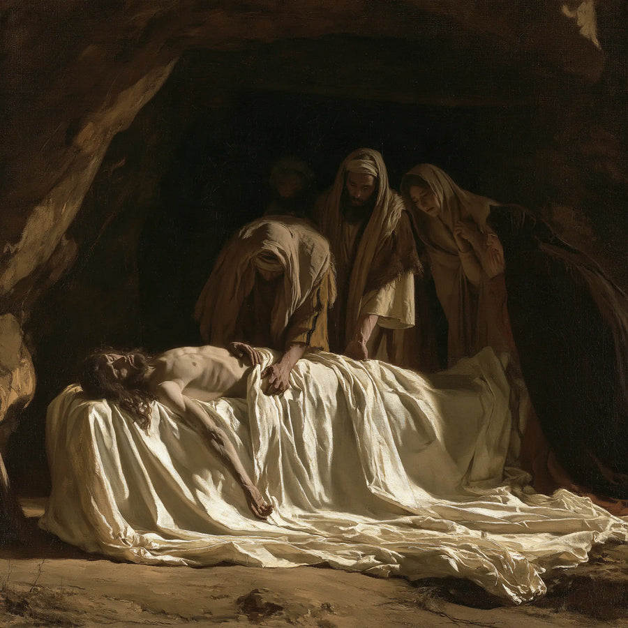 The Entombment of Jesus Christ - Sacred Silence · Square n° 2