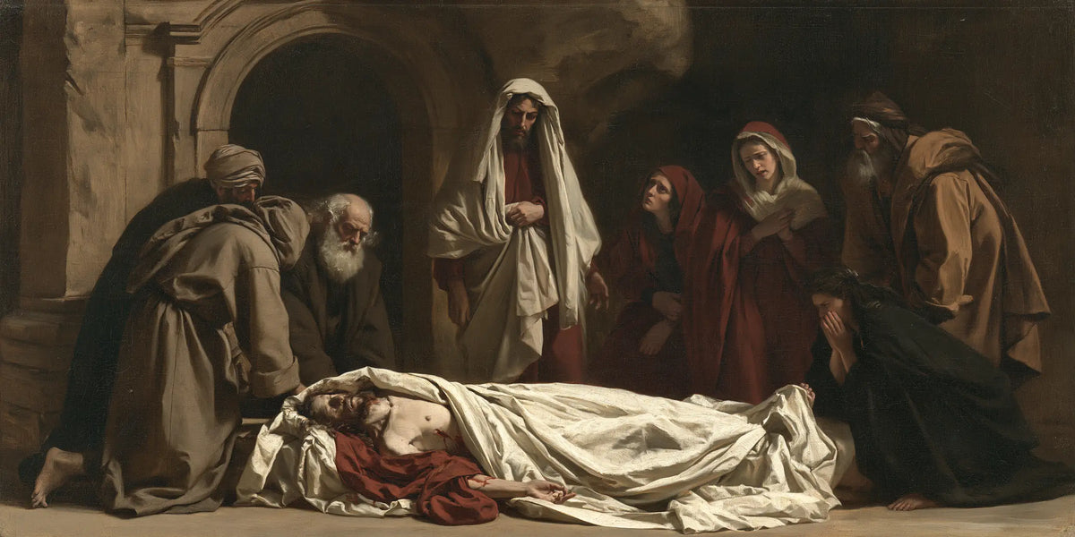 The Entombment of Jesus Christ — The Vigil before the Empty Arch