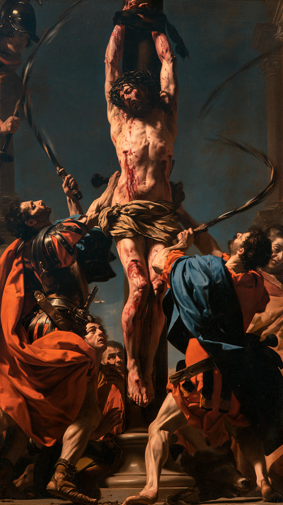 The Flagellation of Christ - Explosion of movement · Portrait n° 7