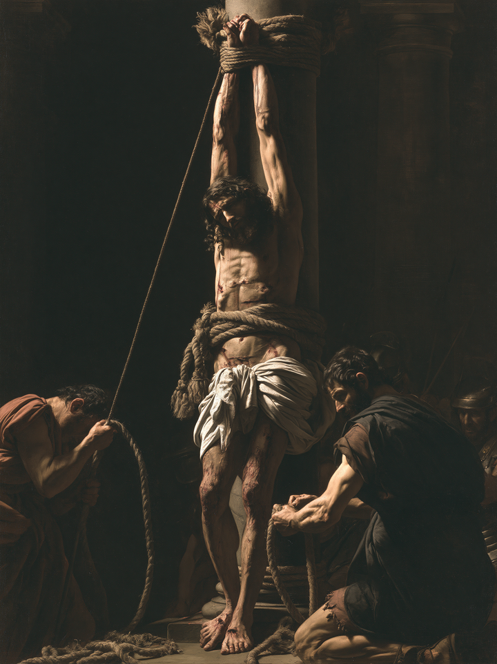 The Flagellation of Christ - Divine Light · Portrait n° 11